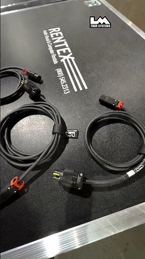 Locking IEC To Edison Cables | LM Tour Systems