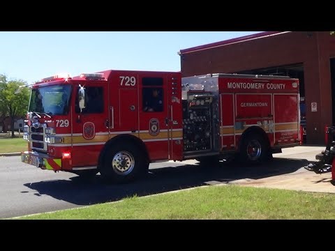 MCFRS Engine 729 Responding