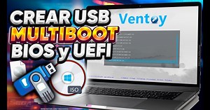 CREAR USB Multiboot BIOS Y UEFI Con VENTOY ✅ Todo En Un Solo USB ⚡