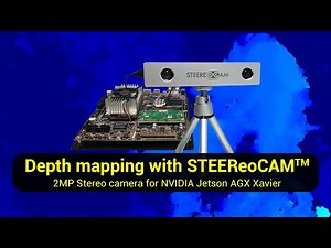 Depth Mapping demo of STEEReoCAM™ with NVIDIA Jetson AGX Xavier/TX2 | e-con Systems