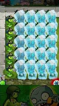 PvZ2 - 10 Pea plants Power-Up vs 20 Chicken Wrangler #Shorts #pvz #pvz2 #pvz2gameplay #pvzmod
