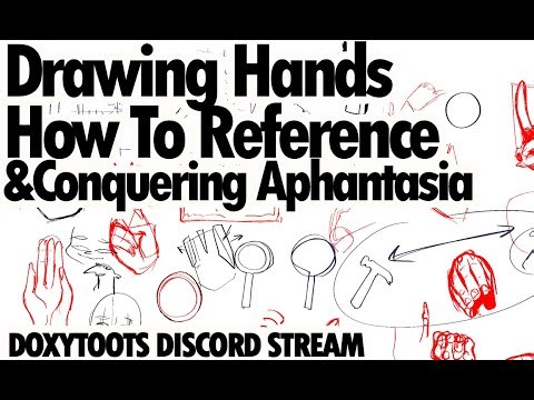 Drawing Hands & How to Reference. - DISCORD VOD #tutorial
