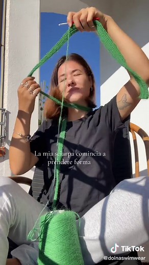 Tutorial su come fare una sciarpa all'uncinetto