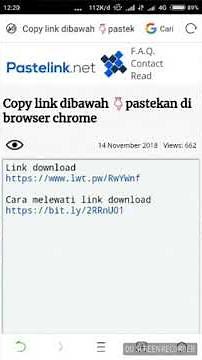 Cara Mendownload Apapun Melalui Pastelink