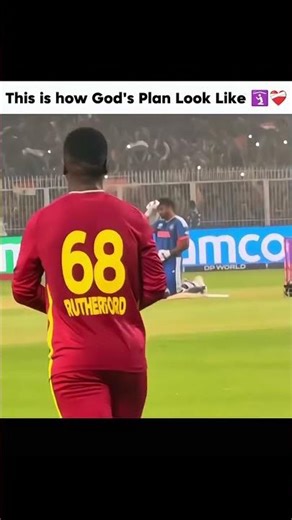 This is how god's plan look like ❕ || #viral #shorts #cricket #trending ||