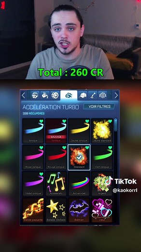 Construire la plus belle voiture avec 500 crédits sur Rocket League