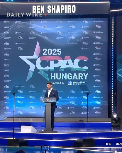 41K views · 1K reactions | Ben Shapiro answers audience questions after his speech at CPAC Hungary 2025. | Ben Shapiro | Facebook