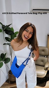 2.7K views · 2.4K reactions | Style tip: get you a bag that goes with literally everything. @anjalisantwanii shows how #AXCS knitted totes do the most (and look the best). ✨ Got it at SM! See you IRL at @smstore! #SMFashion #WomensAccessories | SM Fashion | Facebook
