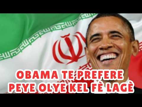 Obama te prefere peye olye kel fè lagè ak Iran