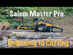 Salem Master Pro Chainsaw Unboxing