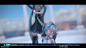 【初音MMD】MAGNET【2人】