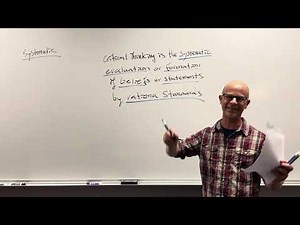 Critical Reasoning: What is Critical Thinking?