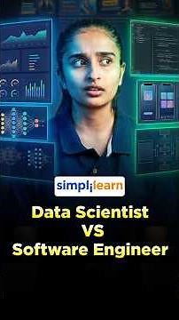 Data Scientist vs Software Engineer | Roles, Skills, And Salary Explained | #Shorts | #Simplilearn