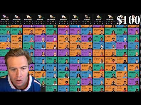 $100 Fantasy Football Draft