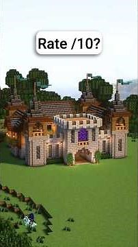 Minecraft Easy Survival Castle 🏰 #Minecraft #minecraftbuilding #minecrafttutorial