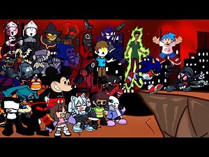 FNF Accelerant - But Everyone Sings It 🎤 (Different Characters Sing It)VS Hank Accelerant