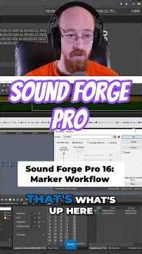 Sound Forge Pro 16: Markers & Normalization ‪@magix‬