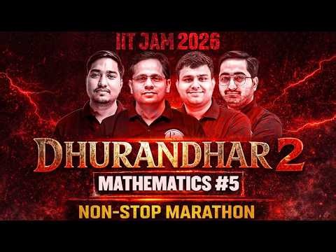 IIT JAM 2026 | IIT JAM Mathematics Marathon | Full Syllabus Revision in One Non-Stop | #5
