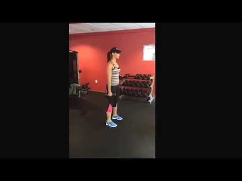 How to perform Suitcase Squats with Dumbbells
