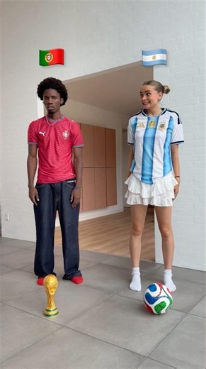 When your girlfriend can’t decide which team she is rooting for🤣 #worldcup2026 #worldcup