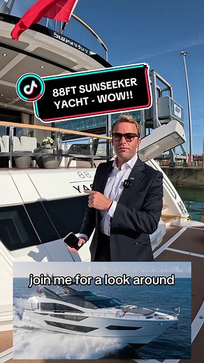 Sunseeker 88 Yacht Tour at Southampton Boat Show 2024