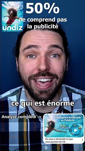 Est ce qu'une pub réalisée par IA donne envie d'acheter ?