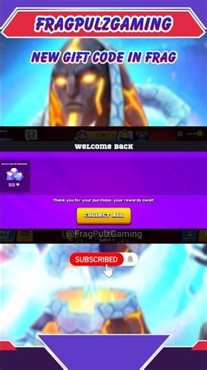 Frag Pro Shooter New Gift Code 🔥 #frag #fragproshooter #giftcode