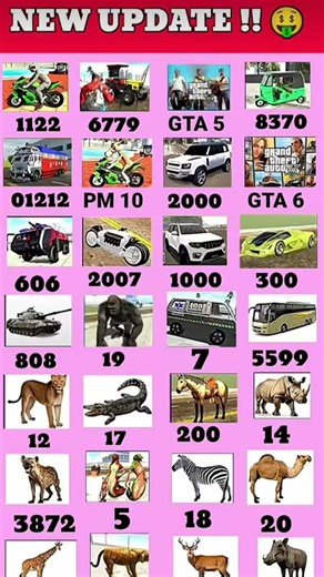 Indian bike 3D game ke code number 😲 #shortvideo