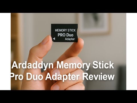 💾 Ardaddyn Memory Stick Pro Duo Adapter Review 🔌