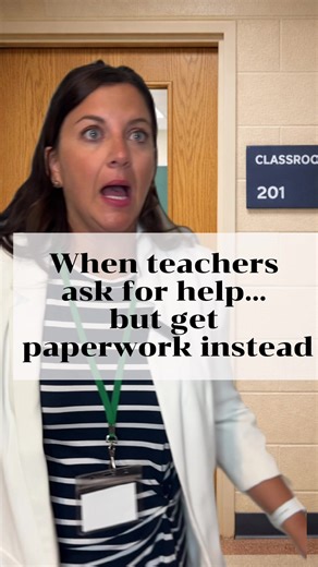 Teachers understand why documentation exists. It protects students. It creates accountability. But sometimes it feels like the system wants the paperwork before the support… When something is happening in real time — a student escalating, kids feeling unsafe, learning completely off the rails — teachers don’t need a reminder to open a form. They need help. Documentation matters. But so does responding when the situation is actually happening. Teachers can do both… but the support part shouldn’t 