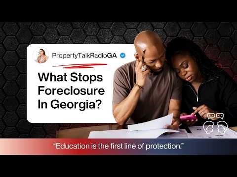 What Actually Stops Foreclosure in Georgia? (4 Real Options Explained)