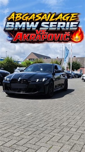🔥 BMW Serie vs. AKRAPOVIČ – Der Unterschied ist Brutal!😱🏁