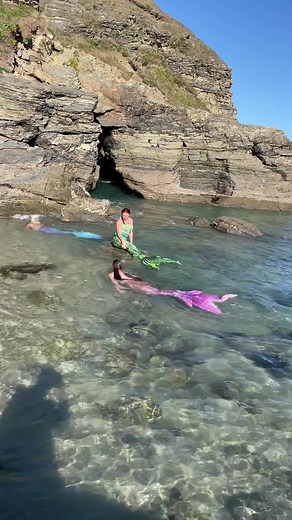 Friendship is magical... no matter the distance apart, no matter the time your friends are always watching over you. My seastars @MermaidTashaRaine and @Tinks filmed by our mermumma @Mirandabee23 #mermaid #mermaidtiktok #cornishmermaids #cornishlife #visitcornwall #mermaidsighting #mermaids #cornwall #mermagic #mischiefthemermaid #shorts #mermaidbeach #swimmingmermaids #mermaidcove #neverland #neverlandmermaids #magcialmoments #mermaidswim #cornishmerpod #friends #friendship