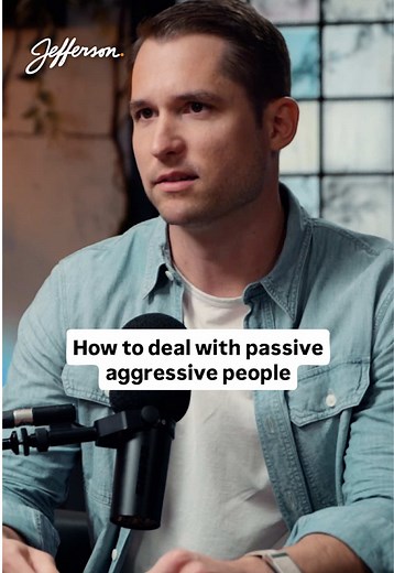 This is how you deal with passive aggressive people. | passive aggressive people