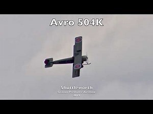 Avro 504K - Shuttleworth Season Premier Airshow 2019