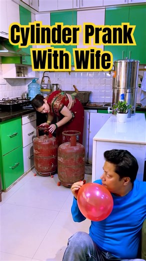 Biwi Ke Hosh Uda Diye Balloon Prank Se #dhurandhar2 #funnyprank #husbandwifefun #shortsfeed #comedy