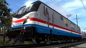 Amtrak ACS-64 #606 'King Tut' Wrap Reskin