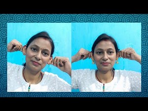 Ear pulling and twisting with 6 different earrings requested video