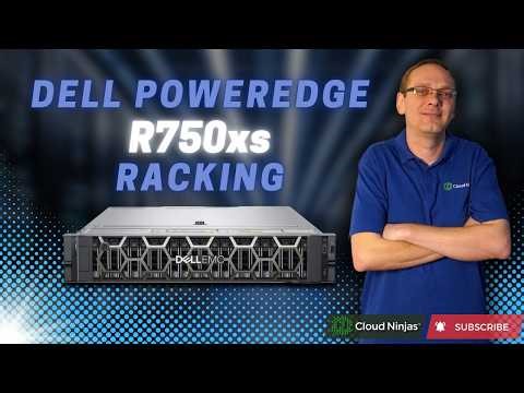Dell PowerEdge R750xs | How To Rack a Server | Server Racking | Sliding Rails | Rackmount Server