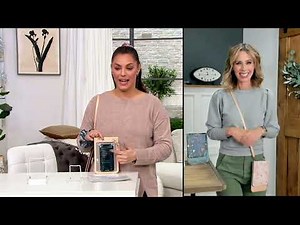 Caseable Set of 2 Crossbody Phone Bags on QVC