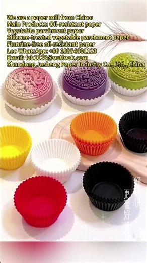Silicone-treated vegetable parchment paper, Fluorine-free oil-resistant paper