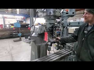 Bridgeport Vertical Mill Operation