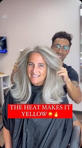 #Repost @color_by_juan ... @ashaskell 🤍🤍🤍🤍 #silversisters #silverhair #greyhair #grayhair #silverhairdontcare #canas #haircut #hairtransformation #hairdresser #silverqueen | Silverqueensandkings