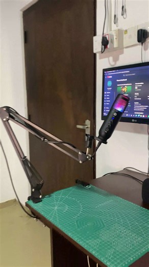 New Babe🥳 . . . . . FANTECH LEVIOSA MCX01 PROFESSIONAL CONDENSER MICROPHONE #microphone | Tharindu Heshan