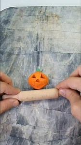 Halloween Pumpkin 🎃 Clay Art ✨️