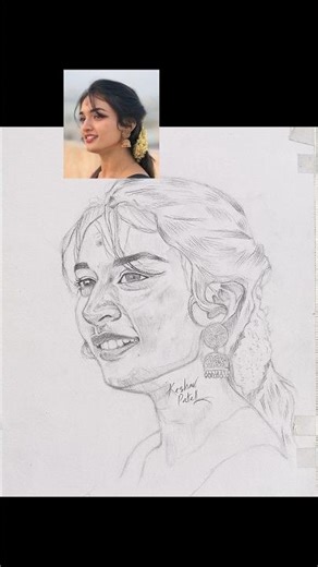 Portrait drawing till the End of Time #andrewloomismethod #loomismethod #shorts #portraitdrawing