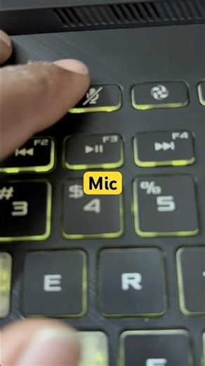 Asus Gaming G531 Series Laptop Mic Audio Not Working Problem#macnitesh#keyboardtricks#2025short