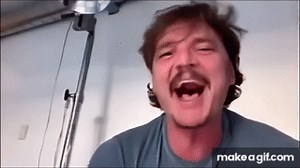 Pedro Pascal Crying | Original Remastered with AI | 2K 30FPS on Make a GIF