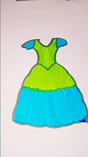 Colorful Barbie princess #art #princess #barbie #kidsart #kidsvideo #drawing #coloring #painting