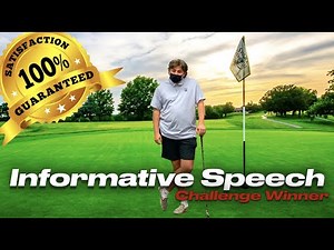 Practicals of Golf | Informative Speech: Student Example — Public Speaking
